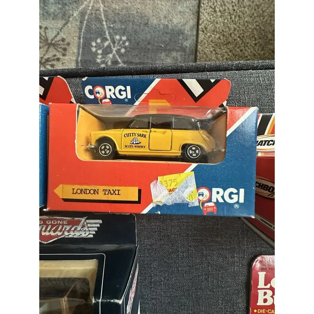 Vintage Diecast London Bus Car Collection Corgi Matchbox Oxford Revell Boxed